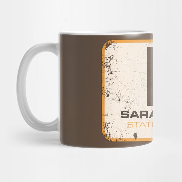 Sarang Station - distressed by spicytees